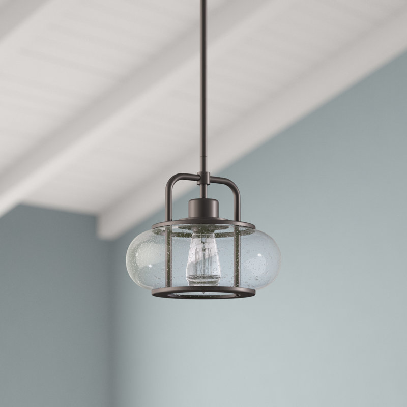 Lavalle 1 Light Schoolhouse Pendant & Reviews | Joss & Main LED direct light pendant lamp FLORIDA SQUARE | Pendant lamp